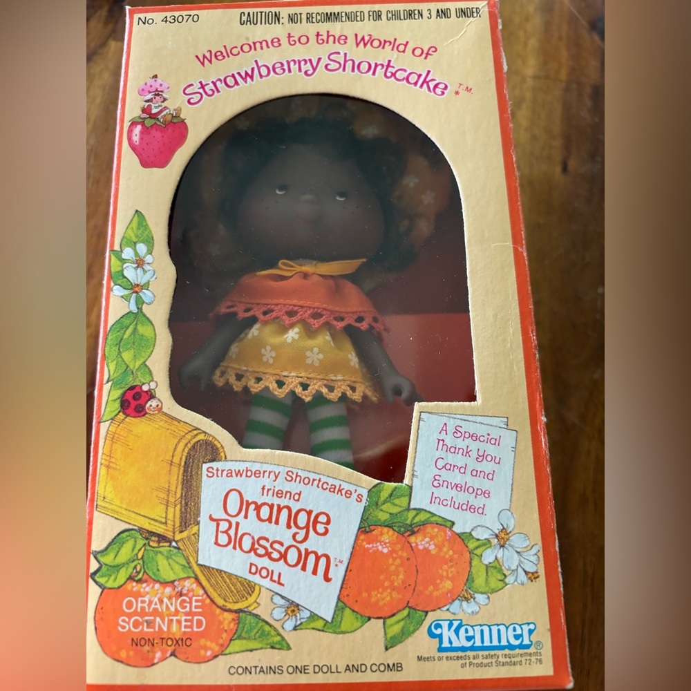 Strawberry Shortcake Orange Blossom Doll, NIB, first edition 1979-1980